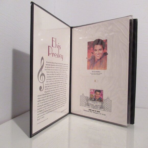 Elvis Presley, 1st Day Stamp Collectible lot, envelopes, postcard, Vintage 93 - Picture 10 of 13